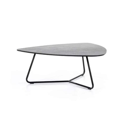 Salontafels Moos - 85cm - Zwart - 95690 - salontafel, Huis en Inrichting, Tafels | Salontafels, Nieuw, Overige materialen