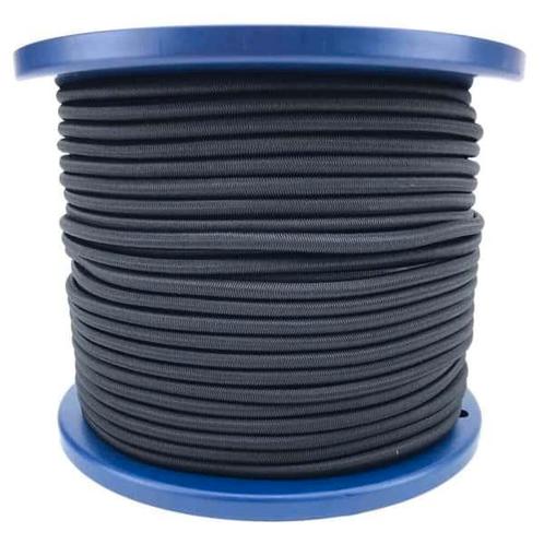 4mm Elastisch Touw - Zwart - 100 meter op rol, Doe-het-zelf en Verbouw, Overige Doe-het-zelf en Verbouw, Nieuw, Ophalen of Verzenden