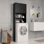Zwarte Wasmachinekast 190cm - Tweedekansje - Slimme Deal!, (Half)hoge kast, Nieuw, 150 tot 200 cm, 25 tot 50 cm