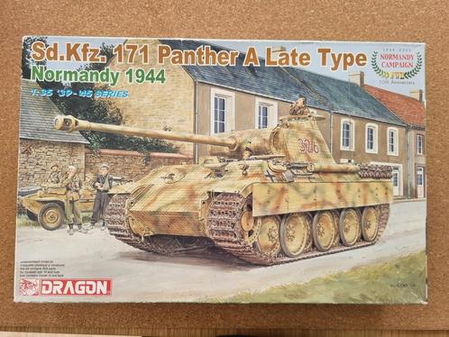 Dragon 6244 Sd.Kfz.171 Panther A Late Type Normandy 1944, Hobby en Vrije tijd, Modelbouw | Auto's en Voertuigen, Verzenden