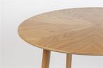 Eettafel - Pleun - 100 cm - Naturel - House of Rebels, Huis en Inrichting, Verzenden, Nieuw