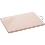 Florina luxe snijplank met metalen handvat beukenhout 29 x, Huis en Inrichting, Keuken | Keukenbenodigdheden, Ophalen of Verzenden