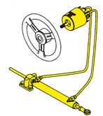 SEASTAR HYDRAULISCH SYSTEM 3 - 82 KGM INBOARD, Watersport en Boten, Ophalen of Verzenden, Nieuw, Zeilboot of Motorboot