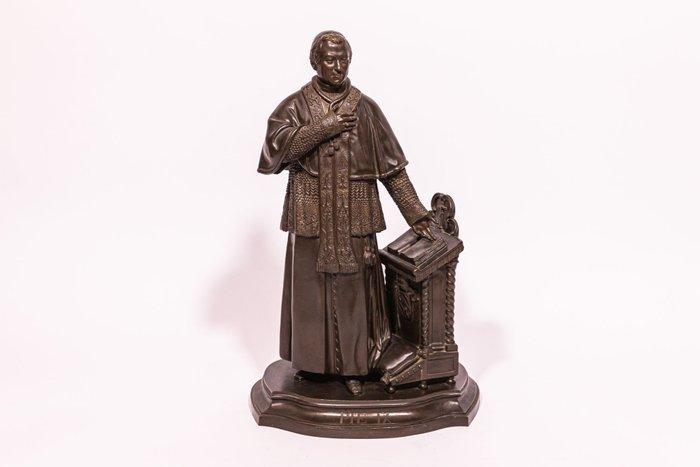 Bronzen beeld Pius IX, 19e-eeuw - Brons - 1800-1850, Antiek en Kunst, Kunst | Niet-Westerse kunst