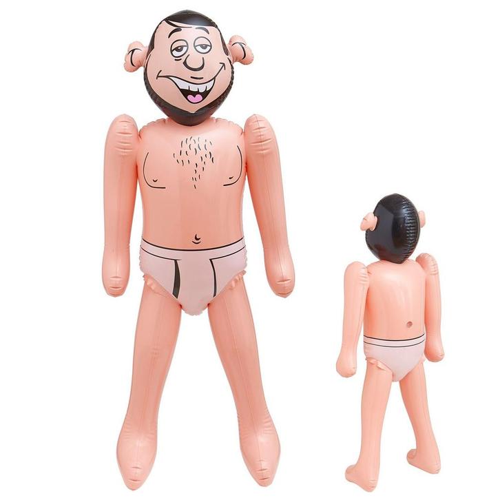 Pop Opblaas Man, Hobby en Vrije tijd, Feestartikelen, Nieuw, Verzenden