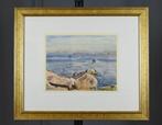 André-Léon Vivrel (1886-1976) - Marine en bretagne