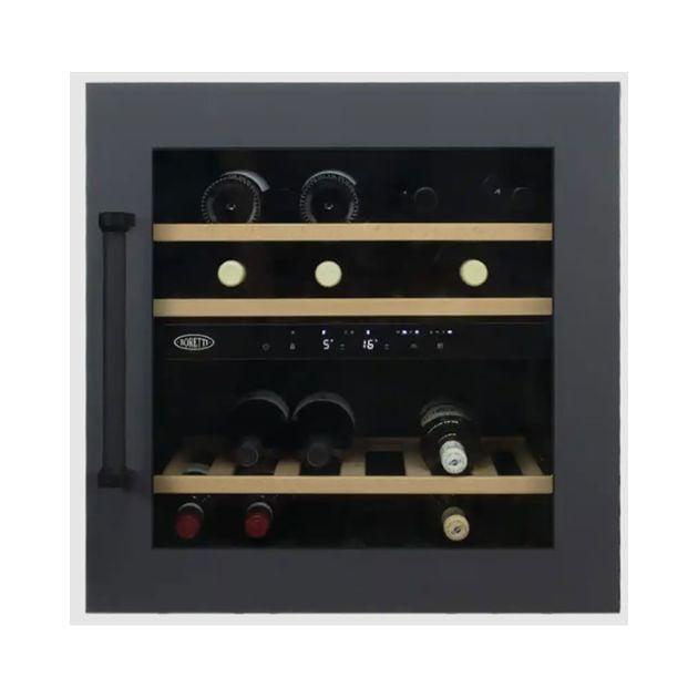 Boretti Wijnkoelkast | MLWC60AN | 2 Zones1195, Witgoed en Apparatuur, Koelkasten en IJskasten, Nieuw, Ophalen of Verzenden