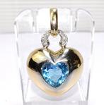 Hanger - 18 karaat Geel goud, Witgoud - 8.03ct. tw. Topaas -