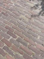 Oude gebakken dikformaten Rood Paars (op pallets), Tuin en Terras, Ophalen of Verzenden, Gebruikt, Keramiek, Klinkers