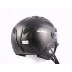 60 61 62 skihelm/snowboardhelm ALPINA CUSNA VISOR, Black, ve, Verzenden, Gebruikt