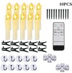 Led kaarsen de luxe warmwit met afstandsbediening timer, Hobby en Vrije tijd, Ophalen of Verzenden, Nieuw