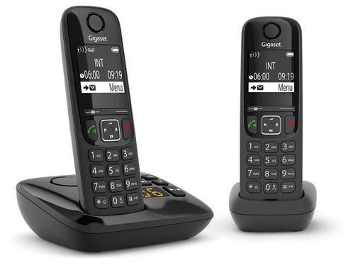 Gigaset AS690A - Duo DECT - Twee sneltoetsen - Handsfree, Huis en Inrichting, Woonaccessoires | Overige, Zo goed als nieuw, Verzenden