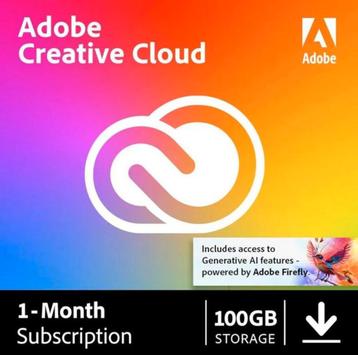 Adobe Creative Cloud All Apps | Productcode | 1 maand beschikbaar voor biedingen