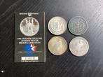 Verenigde Staten. A Lot of 5x USA Silver Dollars 1921-1984, Postzegels en Munten, Munten | Europa | Niet-Euromunten