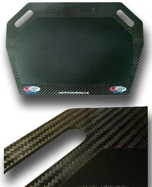 Pro Carbon Racing Pitboard / Aanwijsbord, Motoren, Onderdelen | Overige, Nieuw, Verzenden