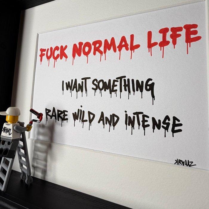 KRAM2 (1981) - NORMAL LIFE, Antiek en Kunst, Kunst | Schilderijen | Modern