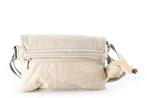 Kipling Schoudertas in maat standaard Beige, Verzenden, Zo goed als nieuw, Beige