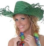 Strohoed groen, Kleding | Dames, Carnavalskleding en Feestkleding, Verzenden, Nieuw