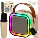 Karaoke Set Met Microfoon - Draagbare Bluetooth USB LED, Kinderen en Baby's, Ophalen of Verzenden, Nieuw
