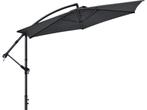 Juskys Brazil - Zweefparasol - 330 cm - Donkergrijs, Verzenden, Nieuw