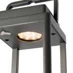 Buiten tafellamp donkergrijs incl. LED oplaadbaar - Yara, Huis en Inrichting, Lampen | Tafellampen, Minder dan 50 cm, Nieuw, Modern