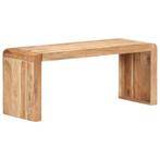 vidaXL Bankje 110x38x46 cm massief acaciahout, Verzenden, Nieuw