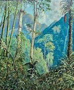 Jan van Weerden (1905-1975) - Schitterend zomers Indonesisch
