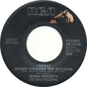 vinyl single 7 inch - Nona Hendryx - I Sweat (Going Throu..., Cd's en Dvd's, Vinyl Singles, Zo goed als nieuw, Verzenden