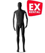 Vintage etalagepop man zwart ZDMF05BLACK EX rental