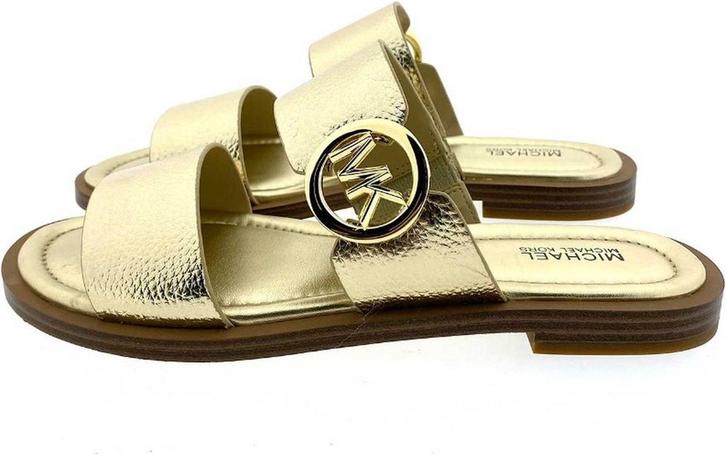 Michael Kors - maat 37- Summer Sandal Dames Slippers - Goud, Kleding | Dames, Schoenen, Verzenden