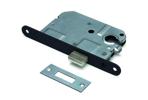 Woningbouw cilinder kastslot zwart 55 mm, Doe-het-zelf en Verbouw, Hang- en Sluitwerk, Slot, Nieuw, Overige materialen, Ophalen of Verzenden