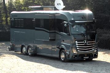 Mercedes Actros Gigaspace 4 paards Horsetruck beschikbaar voor biedingen