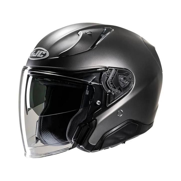 HJC RPHA 31 Flat Grijs Semi Mat Titanium Jethelm, Motoren, Kleding | Motorhelmen, XXL, Nieuw met kaartje, HJC, Jethelm, Verzenden
