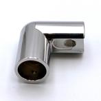 Glasbevestiging voor stabilisatiestang rond 8-10mm - Chroom, Doe-het-zelf en Verbouw, Glas en Ramen, Ophalen of Verzenden, Nieuw