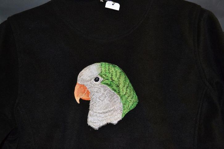 Fleecevest met muisparkiet, Dieren en Toebehoren, Vogels | Hokken en Kooien, Nieuw, Ophalen of Verzenden