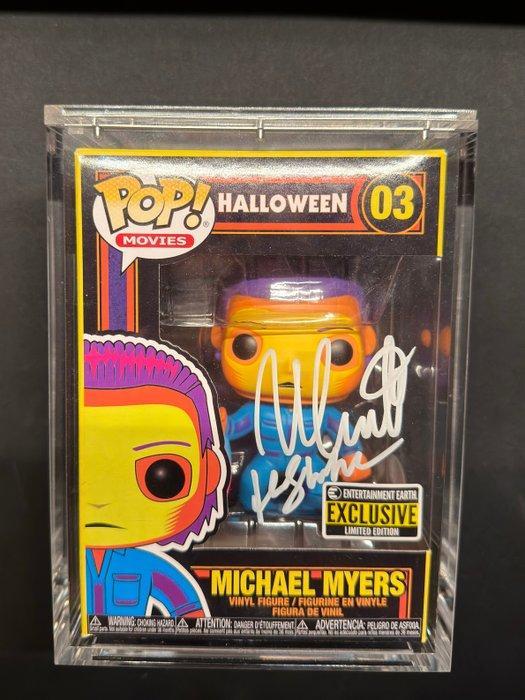 Funko - Funko Pop Michael Myers #03 Signed by Nick Castle w/, Antiek en Kunst, Antiek | Speelgoed