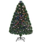 Tweedekans | Costway Kunstkerstboom – Incl. LED-Verlichting, Ophalen of Verzenden, Zo goed als nieuw