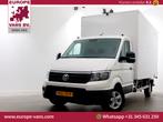 Volkswagen Crafter 35 2.0 TDI Bakwagen met achterdeuren en, Auto's, Wit, Plug-in hybride, Nieuw, Lease