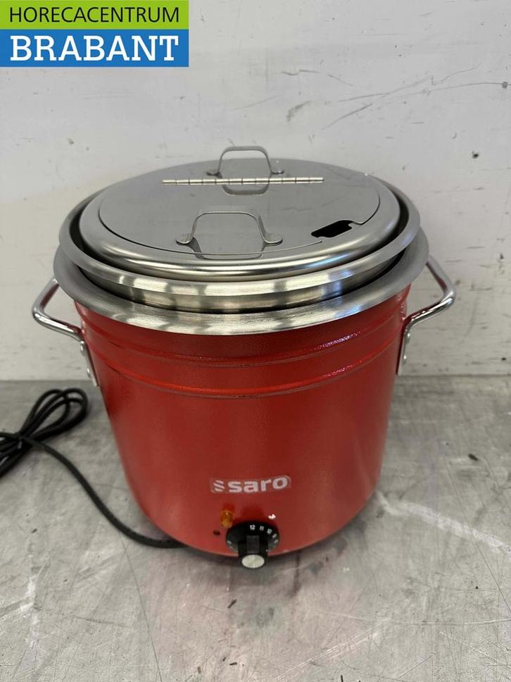 RVS Saro Retro Soepketel Soepterrine 11 liter 230V Horeca, Zakelijke goederen, Horeca | Keukenapparatuur, Nieuw zonder verpakking