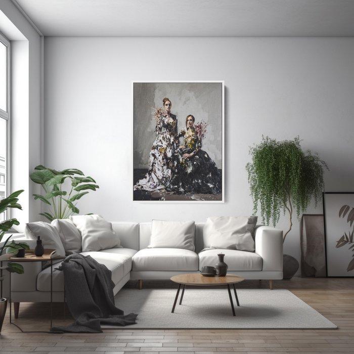 Anne Dias (1985) - Fashion Pose Panorama, Antiek en Kunst, Kunst | Designobjecten