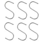 ProPlus S-haak - Ø 4 mm - 6,5 x 7,5 cm - Set van 6 stuks, Caravans en Kamperen, Ophalen of Verzenden, Nieuw