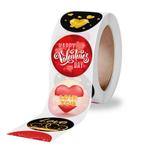 500 Stickers Labels Rol Love & Valentine rol sluit etiketten, Ophalen of Verzenden, Nieuw