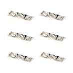 Set van 6 Inbouwspot wit GU10 AR70 trimless 3-lichts - Oneon, Nieuw, Overige materialen