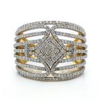 1.60 Carat Diamonds - Ring - 14 karaat Geel goud
