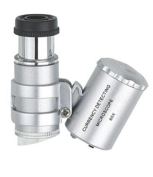 Mini 60X Microscoop met LED-verlichting, Tuin en Terras, Kweekspullen, Nieuw, Ophalen of Verzenden