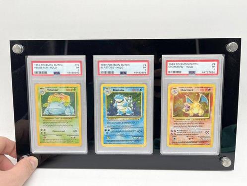 Wizards of The Coast - 3 Graded card - Venusaur, Blastoise &, Hobby en Vrije tijd, Verzamelkaartspellen | Pokémon