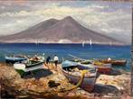 Pasquale Vuotto (1958) - Barche dei pescatori al golfo di