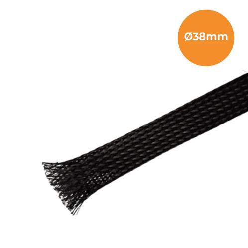 Kabelbeschermer Gevlochten | P/M, 38mm, Auto-onderdelen, Elektronica en Kabels, Nieuw, Ophalen of Verzenden