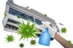 Airco  reiniging set voor binnendeel airco, Ophalen of Verzenden, Schoonmaakmiddel