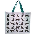 Boodschappentas - I love my Cat - Zwarte Katten NIEUW, Ophalen of Verzenden, Nieuw, Wit